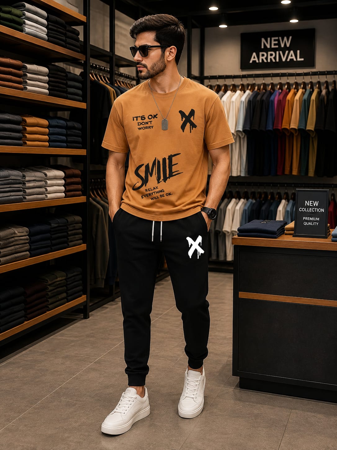 Men's Graphic Co-ord Set