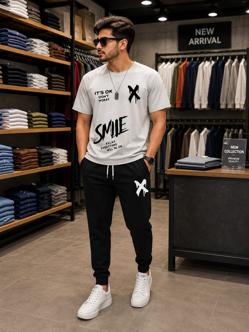 Men's Graphic Co-ord Set