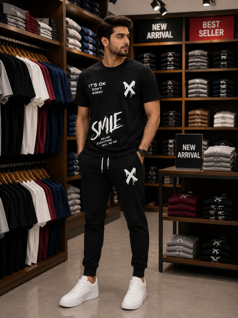 Men's Graphic Co-ord Set