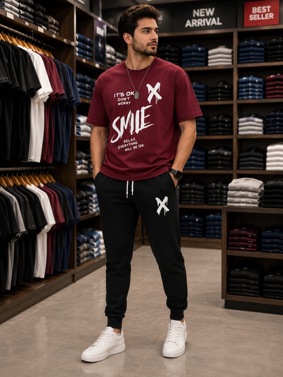 Men's Graphic Co-ord Set