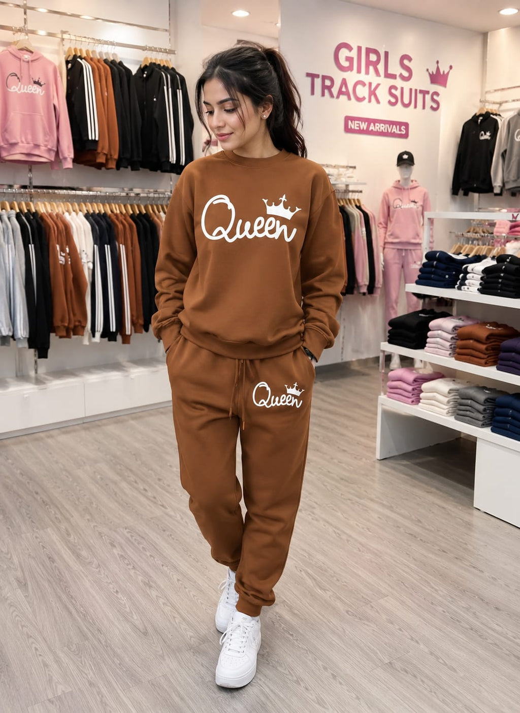Queen Fleece Tracksuit
