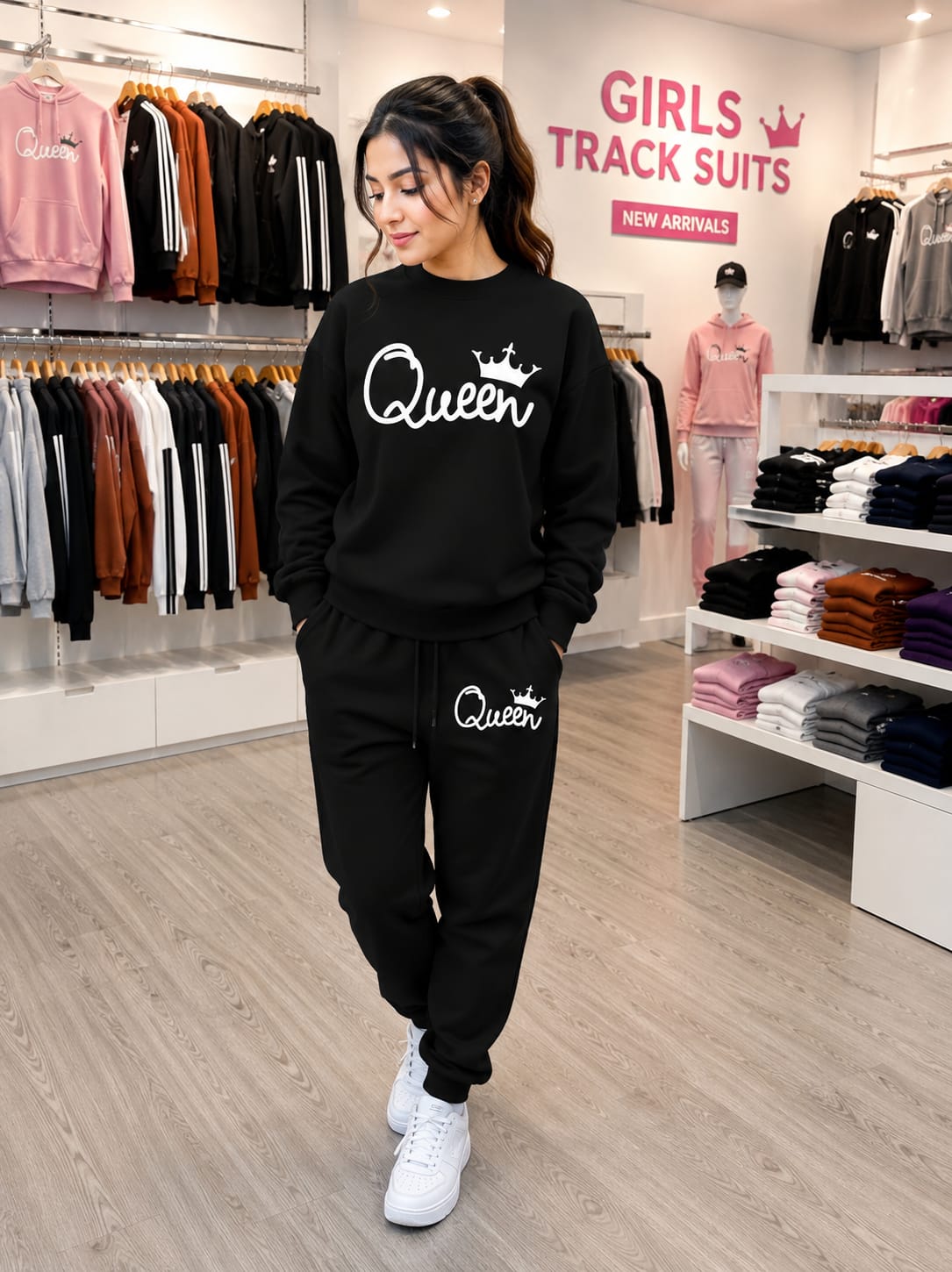 Queen Fleece Tracksuit