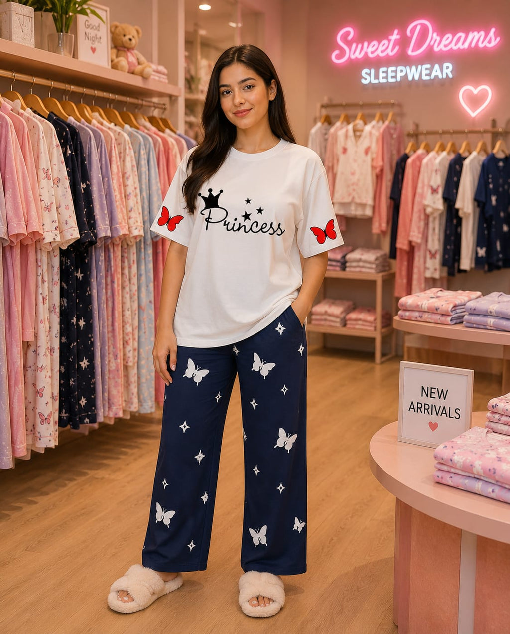 Princess Butterfly Lounge Set
